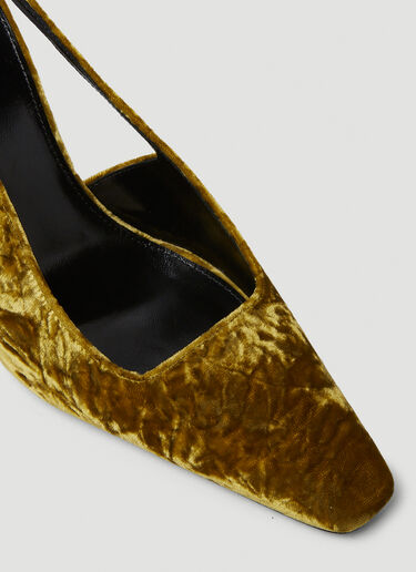 Saint Laurent Tom High Heels Yellow sla0249086