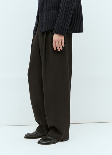 The Row Rufus Wool Pants Black row0154002