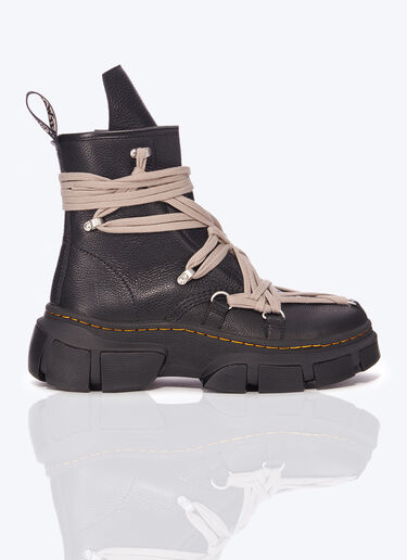 Rick Owens x Dr. Martens 1460 DMXL Mega Lace Boots Black rod0156001