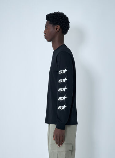 Stüssy Logo Motif T-Shirt Black sts0162024