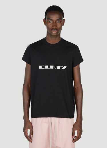 Rick Owens DRKSHDW Cunty T-Shirt Black drk0152014
