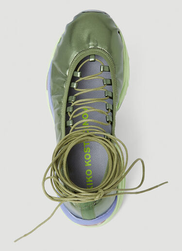 Kiko Kostadinov Ballet Hybrid Shoes Green kko0252021