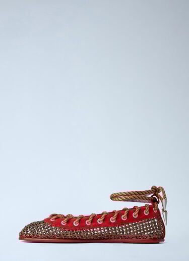 Kiko Kostadinov Reticella Flats Red kko0264015