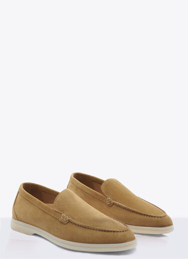 Scarosso Ludovica Suede Loafers Beige scr0258028