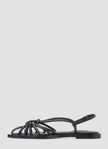 Jil Sander 나파 샌들 블랙 jil0248023