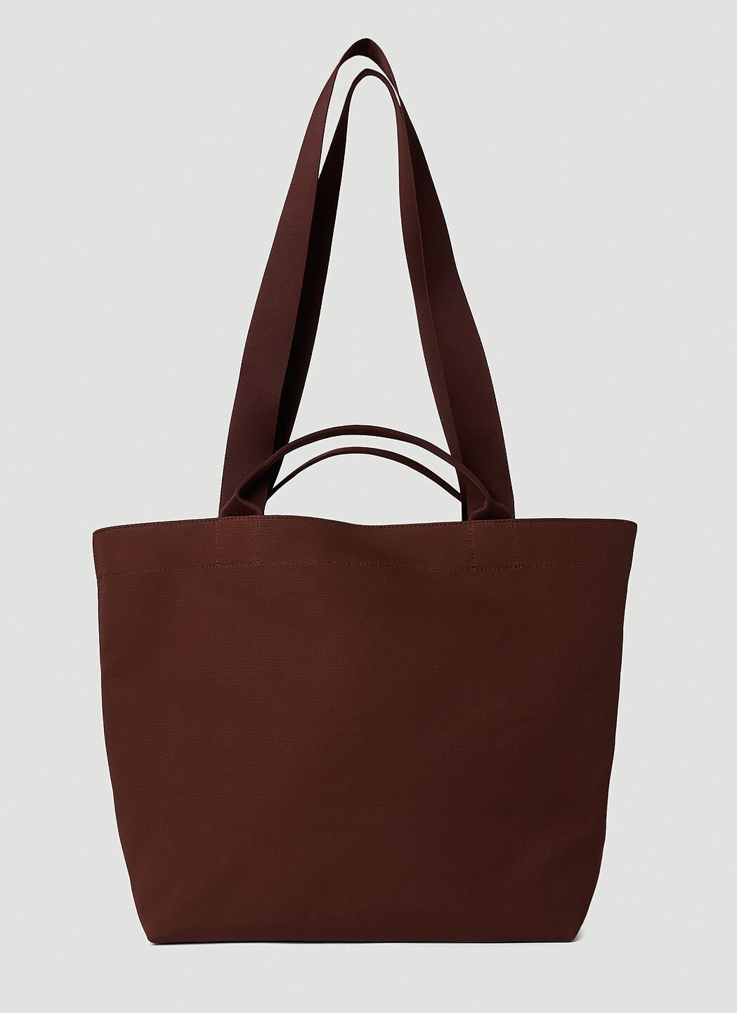 Studio Nicholson Carry Tote Bag in Burgundy LN CC