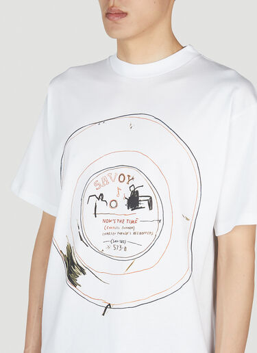 バスキア Tシャツ Honey Fucking Dijon バスキア Tシャツ ホワイト hdj0352003