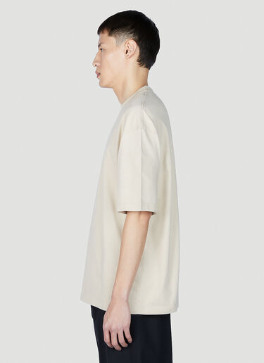 Balenciaga BB Logo T-Shirt Beige bal0151022