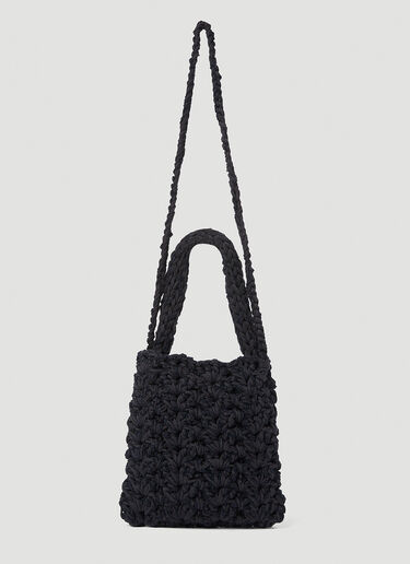 Marco Rambaldi Knit Shoulder Bag Black mra0252025