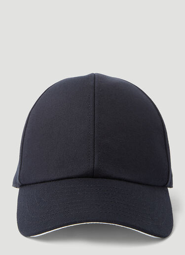 ロゴコットンベースボールキャップ Courrèges ロゴコットンベースボールキャップ ブラック cou0354001