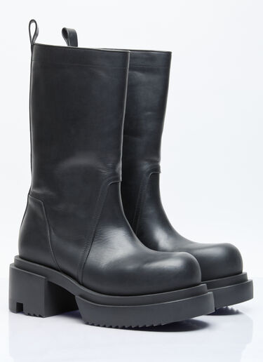 Rick Owens Pull On Bogun Boots Black ric0156011