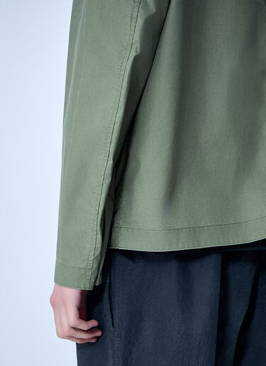 Stone Island Cotton Twill Field Jacket Green sto0164064