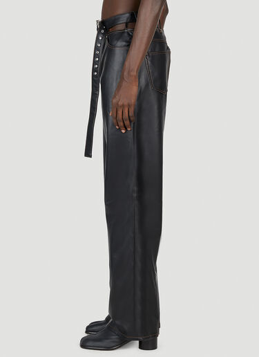 Y-Buckle Belt Pants Y/Project Y-Buckle Belt Pants Black ypr0152012