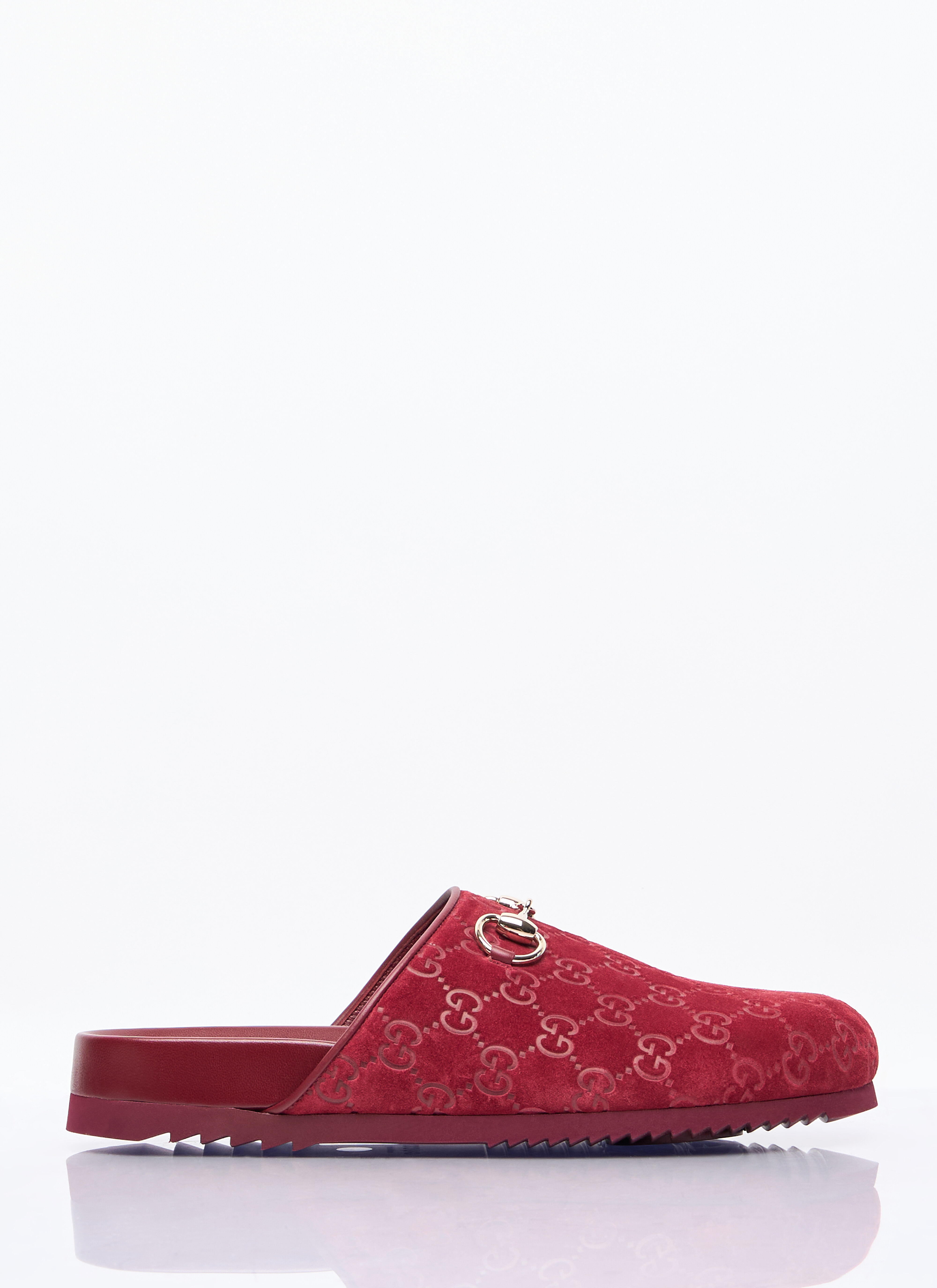 Gucci red mules shop