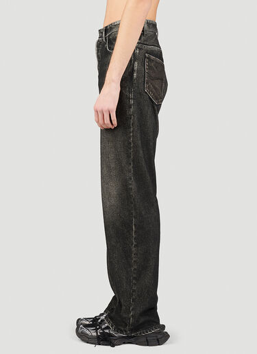 Balenciaga Trompe L'Oeil Pants Black bal0353004