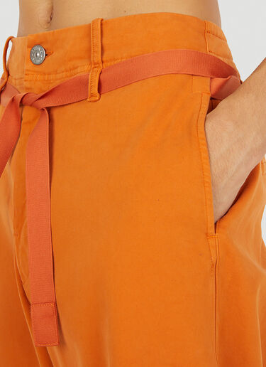 Stone Island Shadow Project Relaxed Chino Pants Orange shd0150024