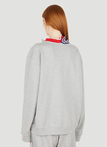 Y/Project x FILA Triple Collar Sweatshirt Grey ypf0348009