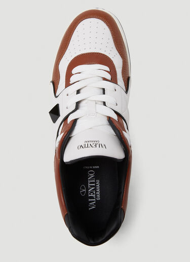 Valentino One Stud Sneakers White val0149024