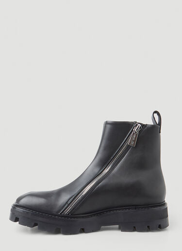 GmbH Zip Ankle Boots Black gmb0150002