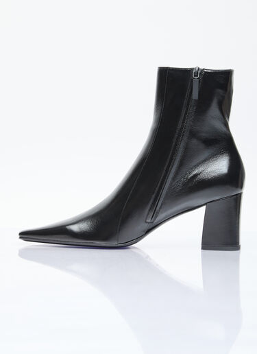 Saint Laurent Rainer Zipped Boots Black sla0156021