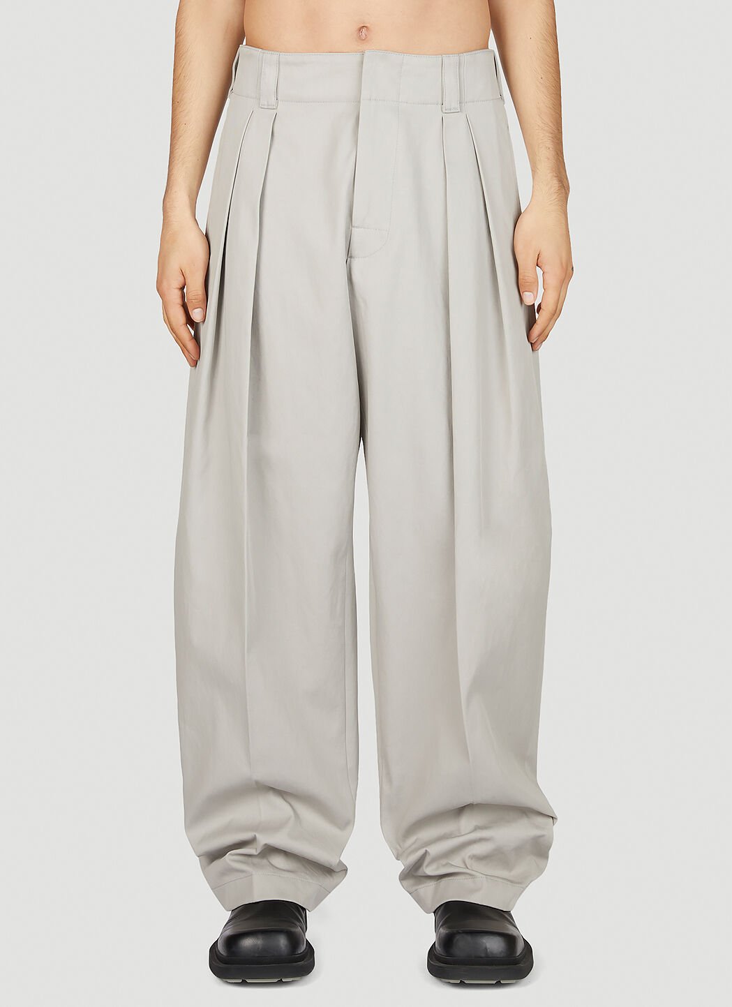 Baggy pleated clearance pants