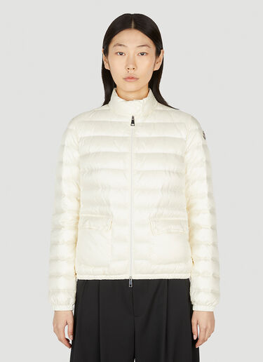 Moncler Lans Short Down Jacket White mon0252059