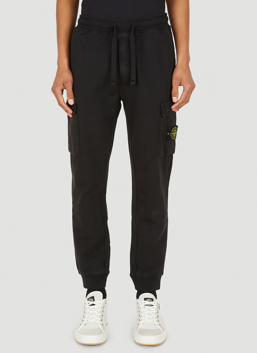 Stone island cargo track pants store