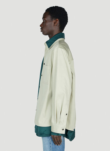 Bottega Veneta Double Shirt Green bov0152004