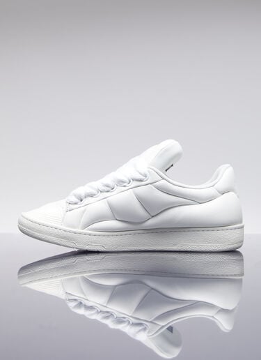 Lanvin Curb XL Low Top Sneakers White lnv0154009