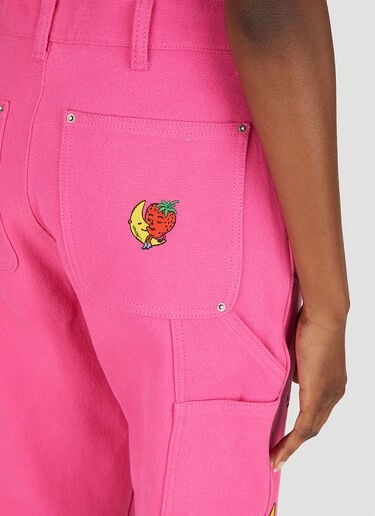 Sky High Farm Workwear Workwear Canvas Pants Pink skh0350015