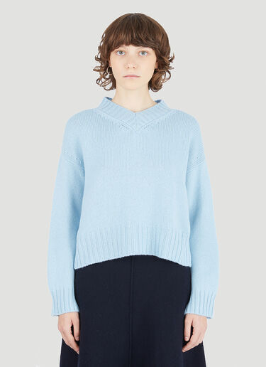 Pringle of Scotland Relaxed Sweater Light Blue pos0246002