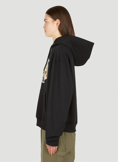 Sky High Farm Workwear x Denim Tears Hooded Sweatshirt Black skh0350021