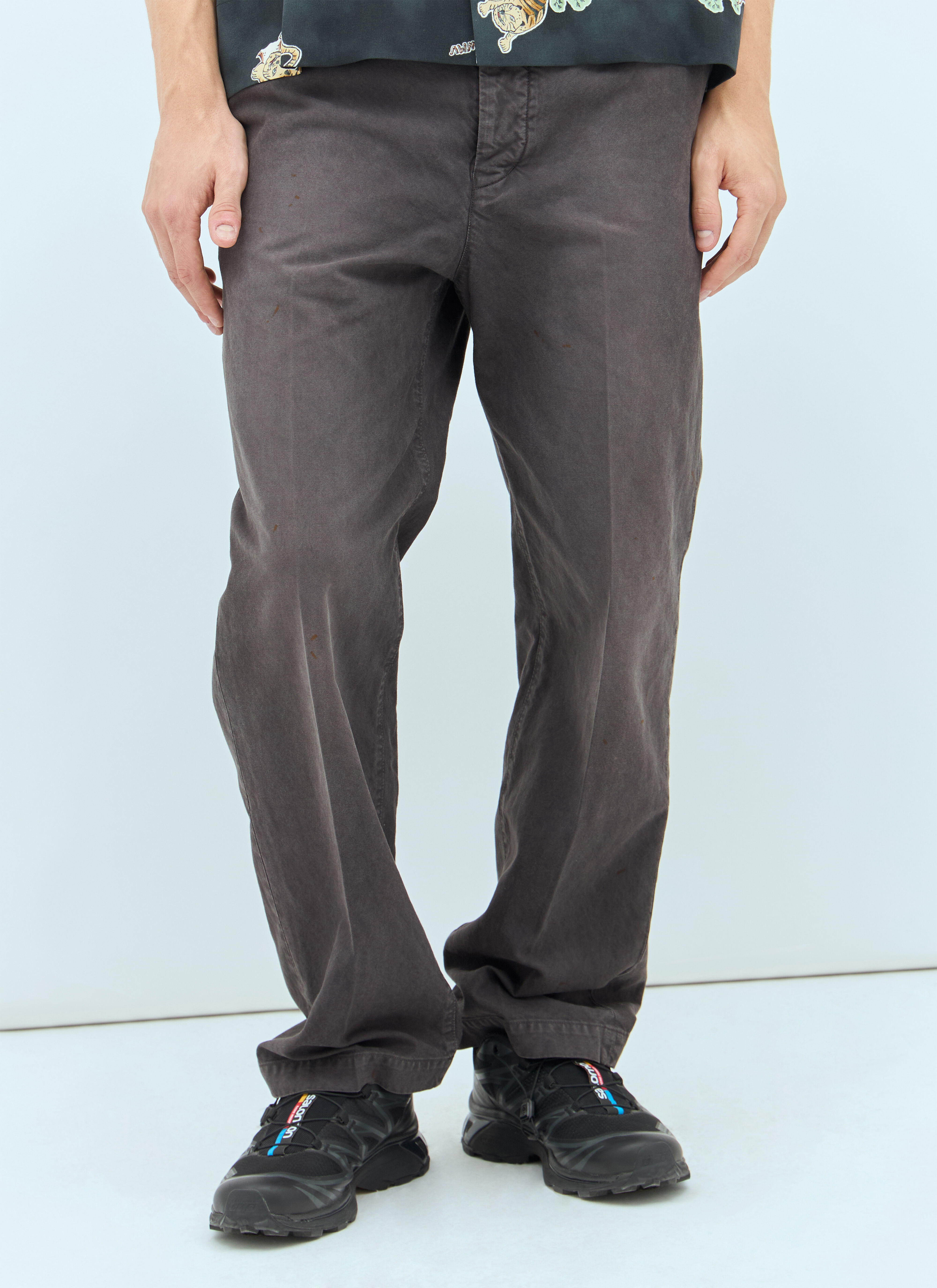 Visvim Men's' Field Chino Pants in Grey | LN-CC®