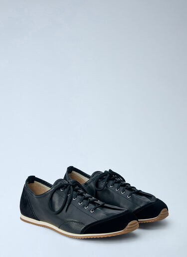 LN-CC® - Lemaire: Gummy Grip Sneakers - Black Lemaire Gummy Grip Sneakers Black lem0166024