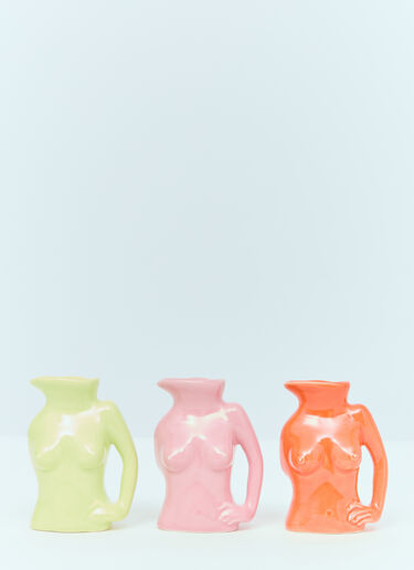 Anissa Kermiche Set Of Three Mini Jugs Multicolour ank0355005