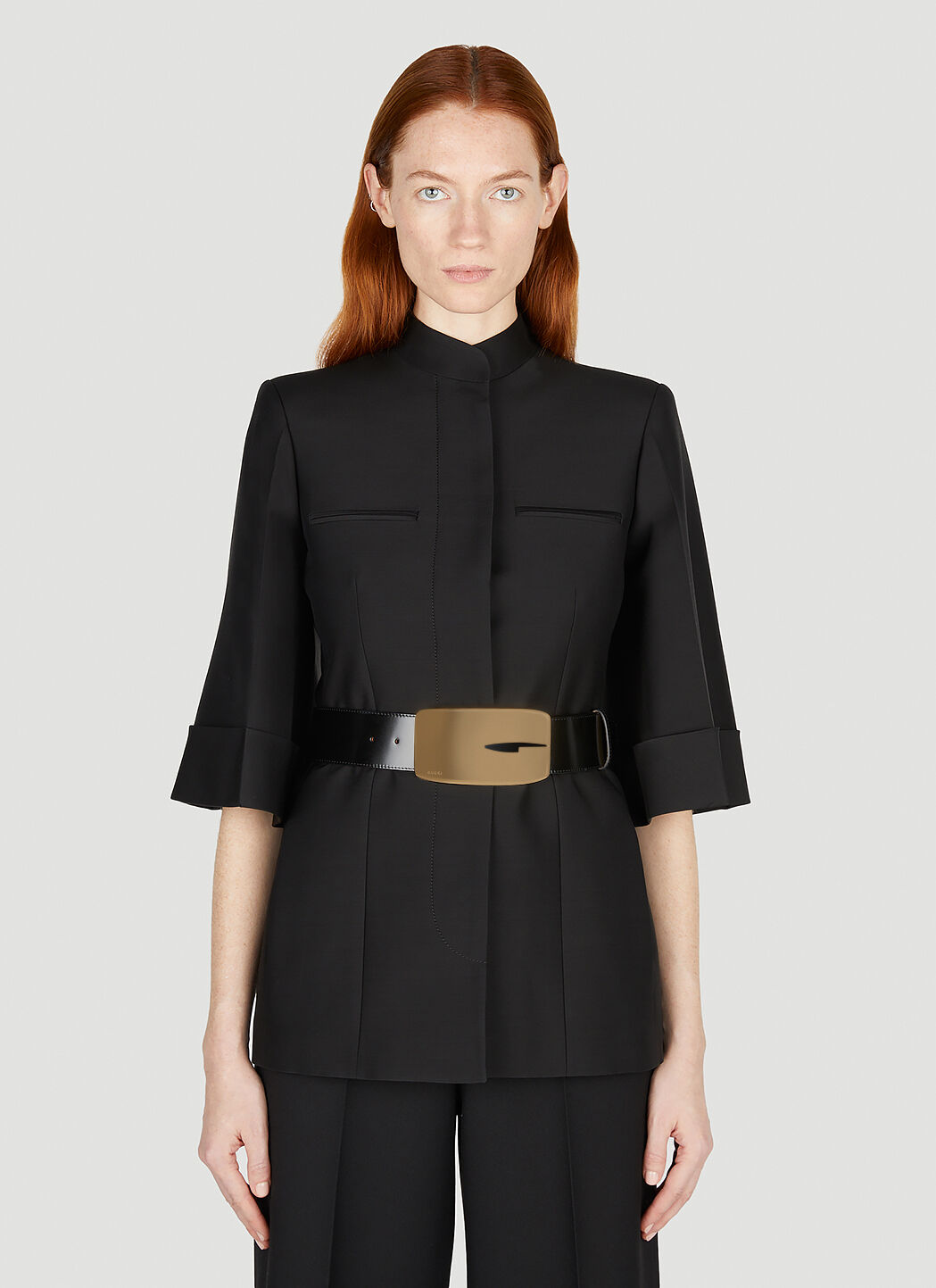 Gucci high cheap waisted belt