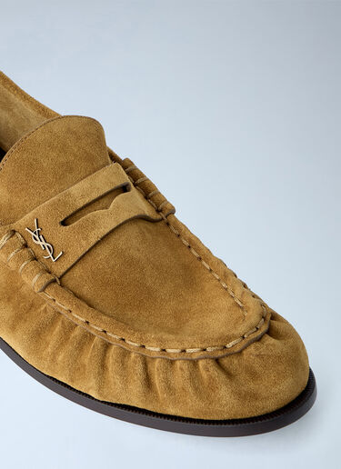LN-CC® - Saint Laurent: Le Loafer 15 - Brown Saint Laurent Le Loafer 15 Brown sla0164020