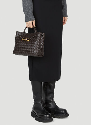Bottega Veneta 안디아모 숄더백 다크 브라운 bov0252025
