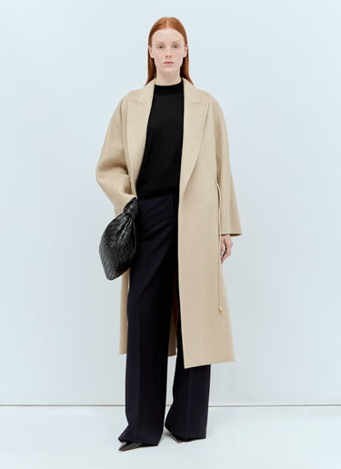 Max Mara Oversized Cashmere Coat Beige max0255014