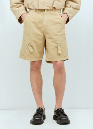 Jacquemus Le Short Marrone Yellow jac0156007