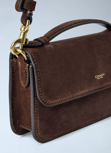 LN-CC® - Coach: New York Elora Top Handle Crossbody Bag - Brown Coach New York Elora Top Handle Crossbody Bag Brown coa0266032
