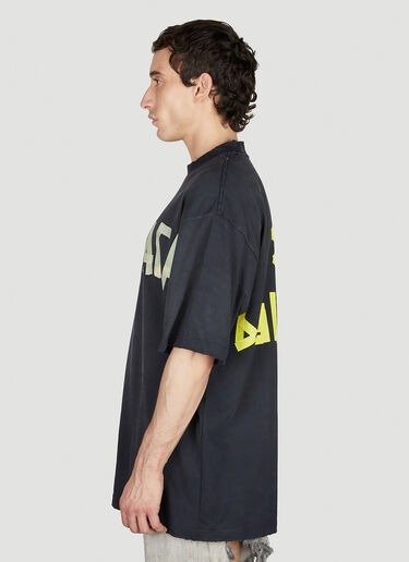 Balenciaga Tape T-Shirt Black bal0152049