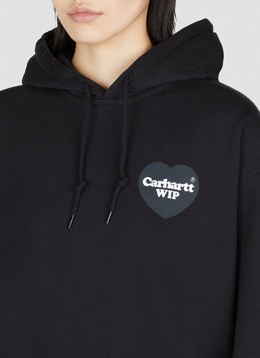 Carhartt WIP W' Heart Hooded Sweatshirt Black wip0253007