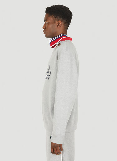 Y/Project x FILA Triple Collar Sweatshirt Grey ypf0348009