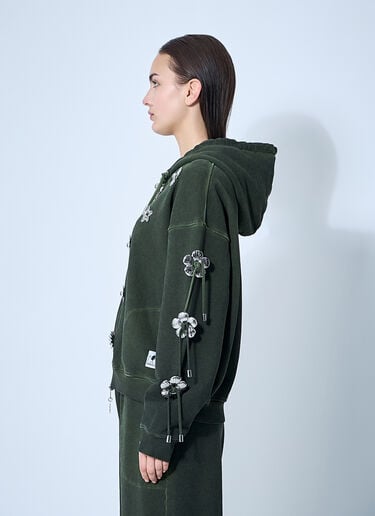 Chopova Lowena Dallas Hooded Sweatshirt Grey cho0360010