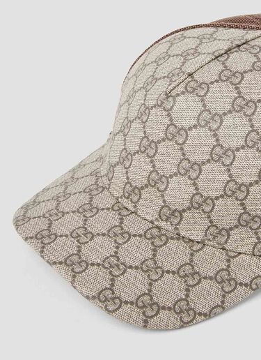 Gucci GG 字母花押棒球帽 米色 guc0154052