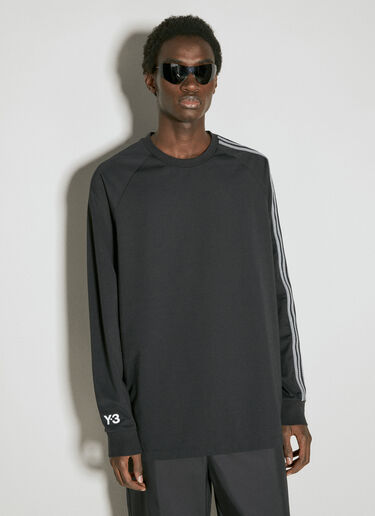 Y-3 3S Long Sleeve T-Shirt Black yyy0356001