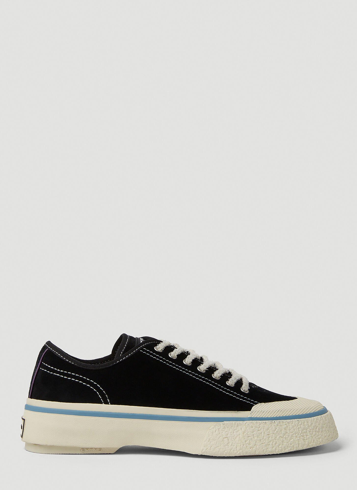 Eytys Laguna Suede Trainers Unisex Blackunisex