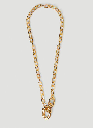 Paco Rabanne XL Link Pendant Necklace Gold pac0248031