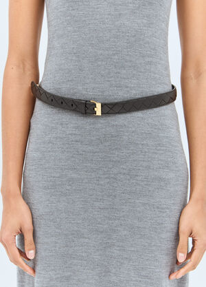 MM6 Maison Margiela Intreccio Belt Black mmm0259019